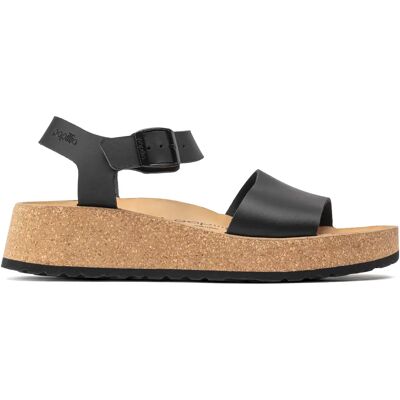Sandales cuir femme Birkenstock Glenda Noir 38 Étroit - Publicité Sandales cuir femme Birkenstock Glenda Noir 38 Étroit - Publicité