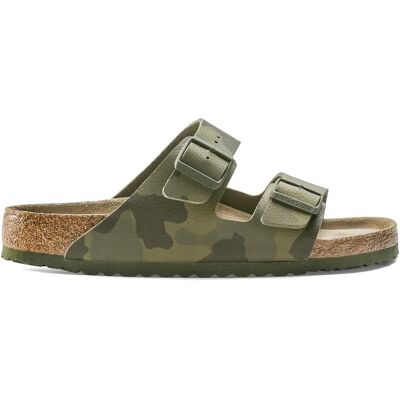 Claquettes Birkenstock Arizona Birko-Flor Vert 37 Étroit - Publicité Claquettes Birkenstock Arizona Birko-Flor Vert 37 Étroit - Publicité
