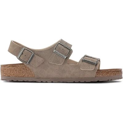 Sandales microfibre Birkenstock Milano Marron 48 - Publicité Sandales microfibre Birkenstock Milano Marron 48 - Publicité