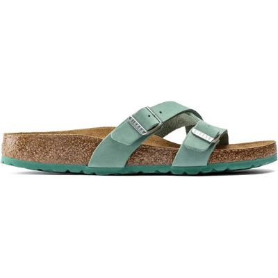 Mules femme Birkenstock Yao Vert 38 Étroit - Publicité Mules femme Birkenstock Yao Vert 38 Étroit - Publicité