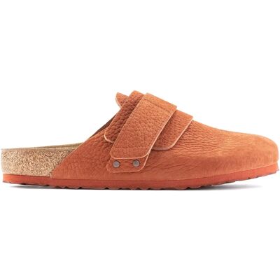 Sabots cuir nubuck Birkenstock Nagoya Rouge 44 - Publicité Sabots cuir nubuck Birkenstock Nagoya Rouge 44 - Publicité