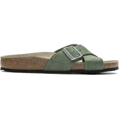 Mules femme Birkenstock Siena Vert 38 Étroit - Publicité Mules femme Birkenstock Siena Vert 38 Étroit - Publicité