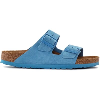 Mules femme Birkenstock Bleu 39 Étroit - Publicité Mules femme Birkenstock Bleu 39 Étroit - Publicité
