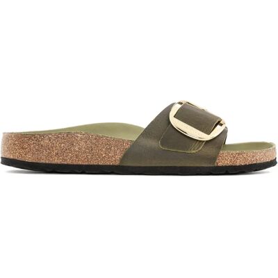 Mules cuir huilé femme Birkenstock Madrid Vert 36 Étroit - Publicité Mules cuir huilé femme Birkenstock Madrid Vert 36 Étroit - Publicité