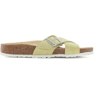 Mules femme Birkenstock Siena Jaune 38 Étroit - Publicité Mules femme Birkenstock Siena Jaune 38 Étroit - Publicité