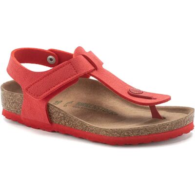 Sandales nubuck enfant Birkenstock Birko-Flor Rouge 35 - Publicité Sandales nubuck enfant Birkenstock Birko-Flor Rouge 35 - Publicité