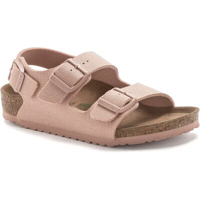 Sandales fille Birkenstock Milano Vegan Textile Rose 34 Étroit - Publicité Sandales fille Birkenstock Milano Vegan Textile Rose 34 Étroit - Publicité