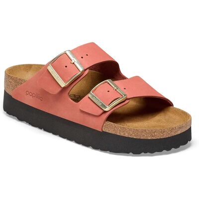 Mules femme Birkenstock Arizona Platform Rouge 35 Étroit - Publicité Mules femme Birkenstock Arizona Platform Rouge 35 Étroit - Publicité