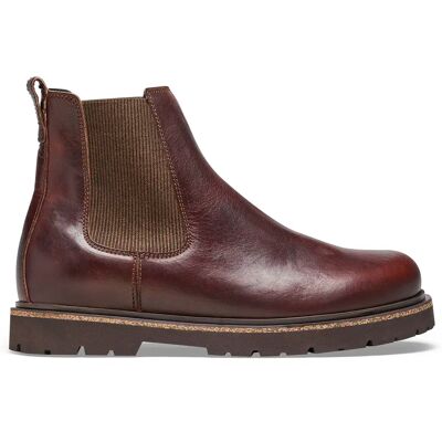 Bottines Birkenstock Highwood Slip On Men Natural Leather Marron 46 - Publicité Bottines Birkenstock Highwood Slip On Men Natural Leather Marron 46 - Publicité