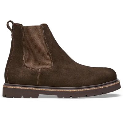 Bottines Birkenstock Highwood Slip On Men Suede Leather Marron 45 - Publicité Bottines Birkenstock Highwood Slip On Men Suede Leather Marron 45 - Publicité