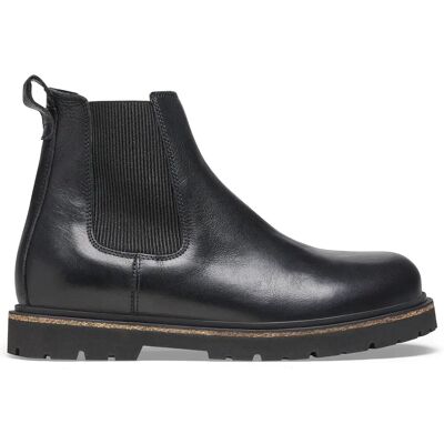 Bottines Birkenstock Highwood Slip On Natural Leather Noir 41 Étroit - Publicité Bottines Birkenstock Highwood Slip On Natural Leather Noir 41 Étroit - Publicité