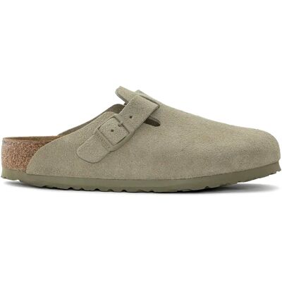 Sabots Birkenstock Boston Suede Leather Vert 36 Étroit - Publicité Sabots Birkenstock Boston Suede Leather Vert 36 Étroit - Publicité
