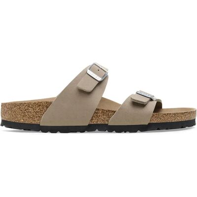 Mules femme Birkenstock Sydney BS Synthetics Marron 41 Étroit - Publicité Mules femme Birkenstock Sydney BS Synthetics Marron 41 Étroit - Publicité