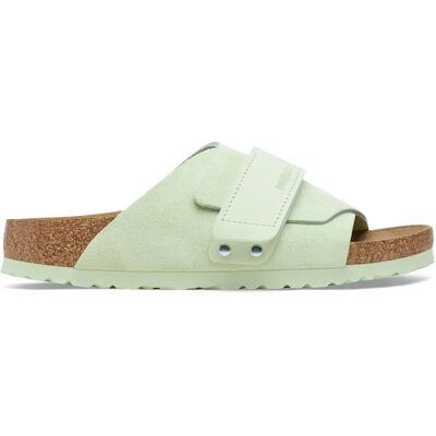 Sandales Birkenstock Kyoto Nubuck/Suede Leather Vert 44 Étroit - Publicité Sandales Birkenstock Kyoto Nubuck/Suede Leather Vert 44 Étroit - Publicité
