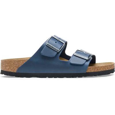 Sandales Birkenstock Arizona Oiled Leather Bleu 36 - Publicité Sandales Birkenstock Arizona Oiled Leather Bleu 36 - Publicité