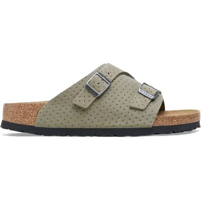 Sandales Birkenstock Zürich BS Suede Embossed Gris 40 - Publicité Sandales Birkenstock Zürich BS Suede Embossed Gris 40 - Publicité