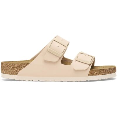 Claquettes Birkenstock Arizona Birko-Flor Beige 44 - Publicité Claquettes Birkenstock Arizona Birko-Flor Beige 44 - Publicité