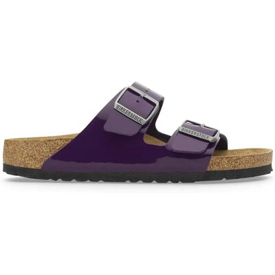 Mules femme Birkenstock Arizona Violet 36 Étroit - Publicité Mules femme Birkenstock Arizona Violet 36 Étroit - Publicité