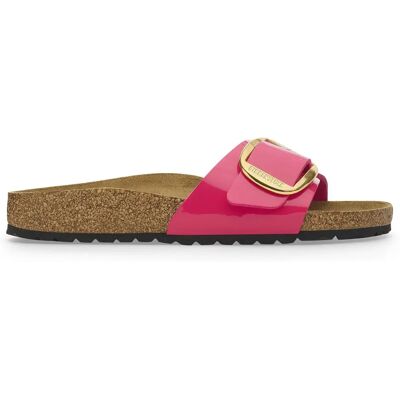 Sandales femme Birkenstock Madrid Big Buckle Birko-Flor Rose 36 Étroit - Publicité Sandales femme Birkenstock Madrid Big Buckle Birko-Flor Rose 36 Étroit - Publicité