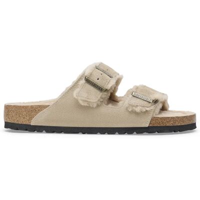 Sandales Birkenstock Arizona Suede Leather Beige 43 Étroit - Publicité Sandales Birkenstock Arizona Suede Leather Beige 43 Étroit - Publicité