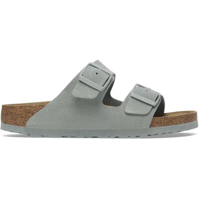 Sandales Birkenstock Arizona Suede Leather Beige 39 Étroit - Publicité Sandales Birkenstock Arizona Suede Leather Beige 39 Étroit - Publicité
