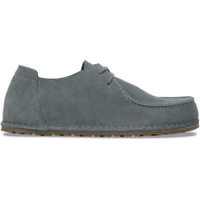 Mocassins suédé Birkenstock Utti Lace Gris 36 Étroit - Publicité Mocassins suédé Birkenstock Utti Lace Gris 36 Étroit - Publicité