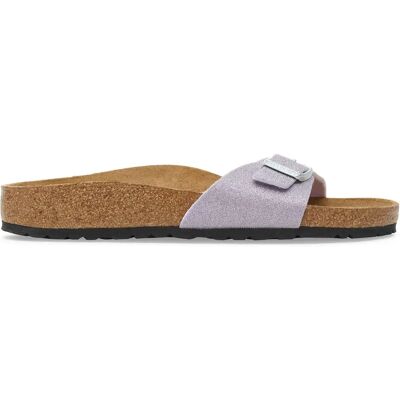 Sandales femme Birkenstock Madrid BS Synthetik Shiny Glitter Faded Purple (Étroit) Violet 39 Étroit - Publicité Sandales femme Birkenstock Madrid BS Synthetik Shiny Glitter Faded Purple (Étroit) Violet 39 Étroit - Publicité