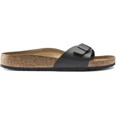 Sandales Birkenstock Madrid Birko-Flor Noir 37 Étroit - Publicité Sandales Birkenstock Madrid Birko-Flor Noir 37 Étroit - Publicité