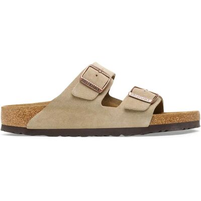Sandales cuir Birkenstock Arizona Suede Beige 46 - Publicité Sandales cuir Birkenstock Arizona Suede Beige 46 - Publicité