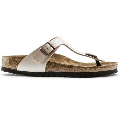 Tongs femme Birkenstock Gizeh Birko-Flor Blanc 36 - Publicité Tongs femme Birkenstock Gizeh Birko-Flor Blanc 36 - Publicité