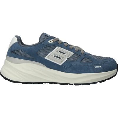 Baskets Blackstone Flint Moss Bleu 44 - Publicité Baskets Blackstone Flint Moss Bleu 44 - Publicité