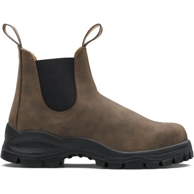 Bottines à crampons Blundstone Chelsea Marron 42,5 - Publicité Bottines à crampons Blundstone Chelsea Marron 42,5 - Publicité