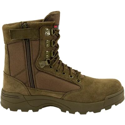 Bottes avec fermeture Brandit Vert 39 - Publicité Bottes avec fermeture Brandit Vert 39 - Publicité