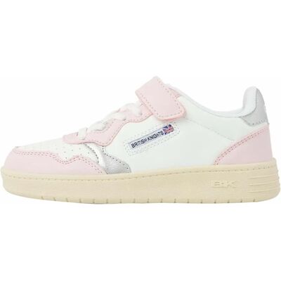 Baskets basse fille British Knights Noors Blanc 31 - Publicité Baskets basse fille British Knights Noors Blanc 31 - Publicité
