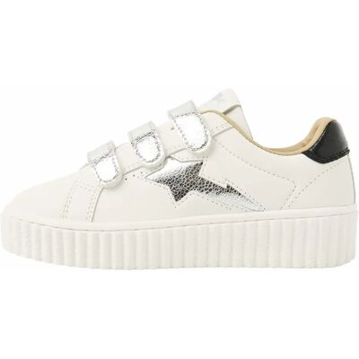 Baskets basse en velcro fille British Knights Bliss Blanc 29 - Publicité Baskets basse en velcro fille British Knights Bliss Blanc 29 - Publicité