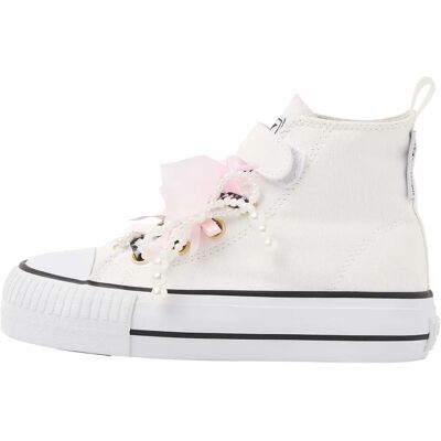 Baskets montante fille British Knights Kaya Mid Blanc 31 - Publicité Baskets montante fille British Knights Kaya Mid Blanc 31 - Publicité