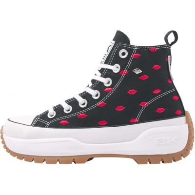 Baskets femme British Knights Kaya Mid Fly Noir 38 - Publicité Baskets femme British Knights Kaya Mid Fly Noir 38 - Publicité