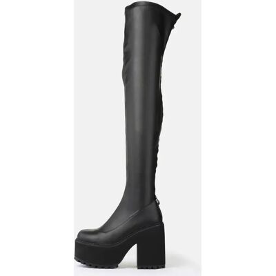 Bottes sur-genou femme Buffalo Killah Noir 40 - Publicité Bottes sur-genou femme Buffalo Killah Noir 40 - Publicité