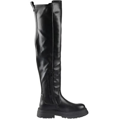 Bottes femme Buffalo Lennox Overknee Noir 40 - Publicité Bottes femme Buffalo Lennox Overknee Noir 40 - Publicité