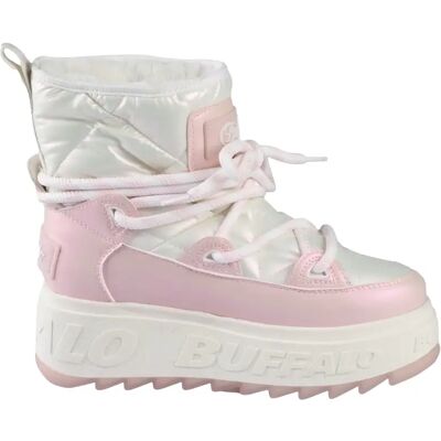 Bottines femme Buffalo Eliza Snow Rose 38 - Publicité Bottines femme Buffalo Eliza Snow Rose 38 - Publicité