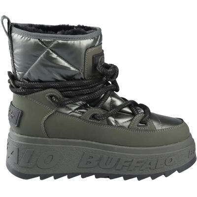 Bottines femme Buffalo Eliza Snow Vert 41 - Publicité Bottines femme Buffalo Eliza Snow Vert 41 - Publicité