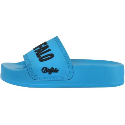 Sandales femme Buffalo Playa Bold Bleu 38 - Publicité Sandales femme Buffalo Playa Bold Bleu 38 - Publicité