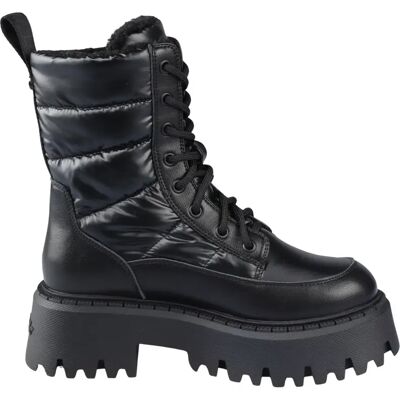 Bottines femme Buffalo Aspen Lace up Noir 36 - Publicité Bottines femme Buffalo Aspen Lace up Noir 36 - Publicité