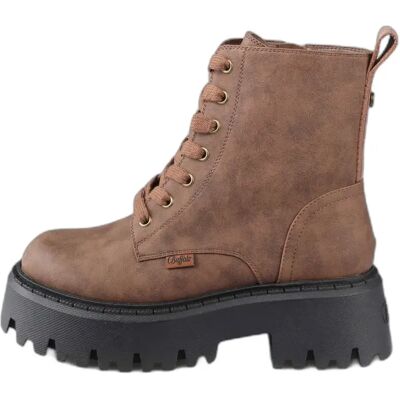 Bottines femme Buffalo Aspen Lace up Warn Marron 37 - Publicité Bottines femme Buffalo Aspen Lace up Warn Marron 37 - Publicité