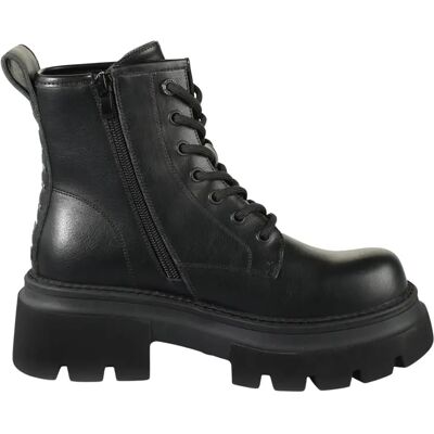 Bottines femme Buffalo Mave Lace Up Noir 42 - Publicité Bottines femme Buffalo Mave Lace Up Noir 42 - Publicité
