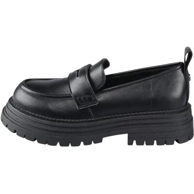 Mocassins femme Buffalo Lennox Loafer Noir 37 - Publicité Mocassins femme Buffalo Lennox Loafer Noir 37 - Publicité