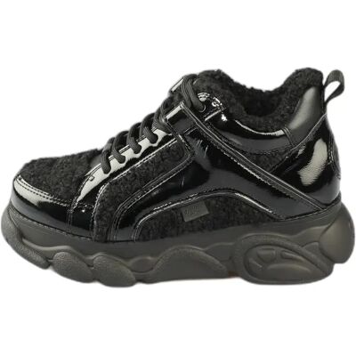 Baskets femme Buffalo Cld Corin Warm Noir 37 - Publicité Baskets femme Buffalo Cld Corin Warm Noir 37 - Publicité