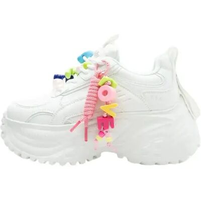 Chaussures compensées femme Buffalo Turbo Fun Blanc 38 - Publicité Chaussures compensées femme Buffalo Turbo Fun Blanc 38 - Publicité