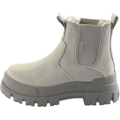 Bottines femme Buffalo Aspha Chelsea Warm Gris 37 - Publicité Bottines femme Buffalo Aspha Chelsea Warm Gris 37 - Publicité
