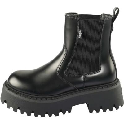Bottines femme Buffalo Aspen Chealsea Noir 40 - Publicité Bottines femme Buffalo Aspen Chealsea Noir 40 - Publicité